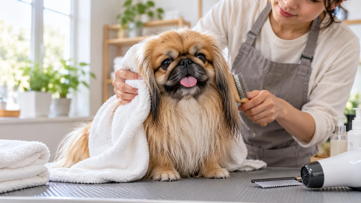 Pekinez köpek — bakım ve tımar